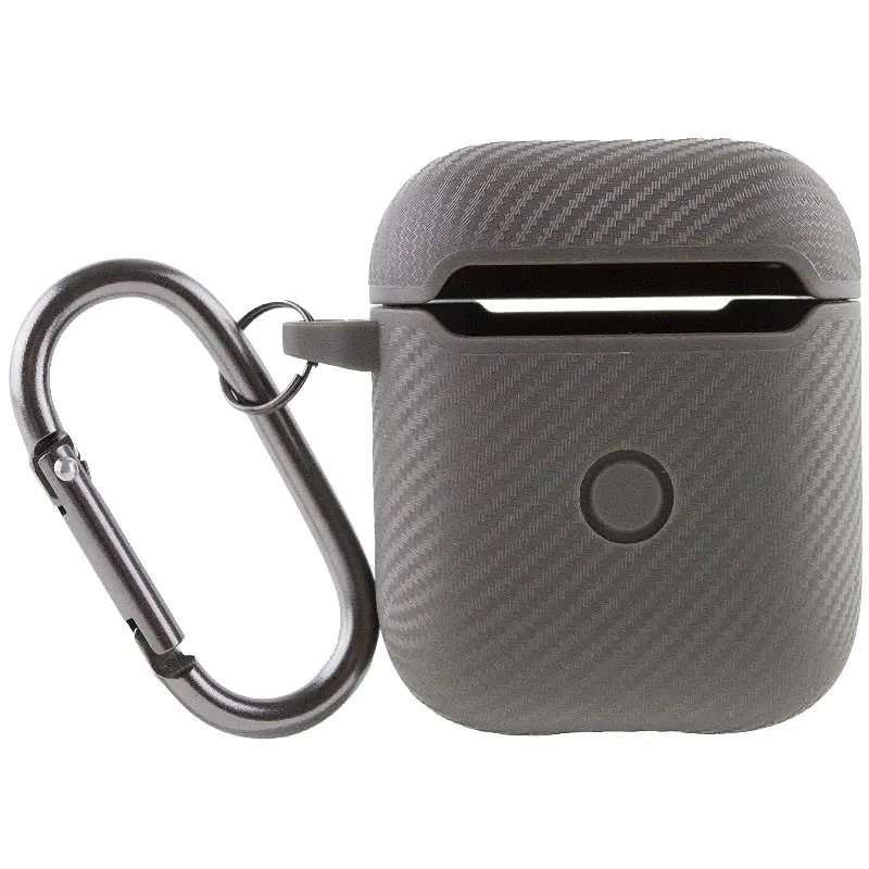 Футляр SGP Shockproof для наушников Airpods 1/2 Grey - фото 2