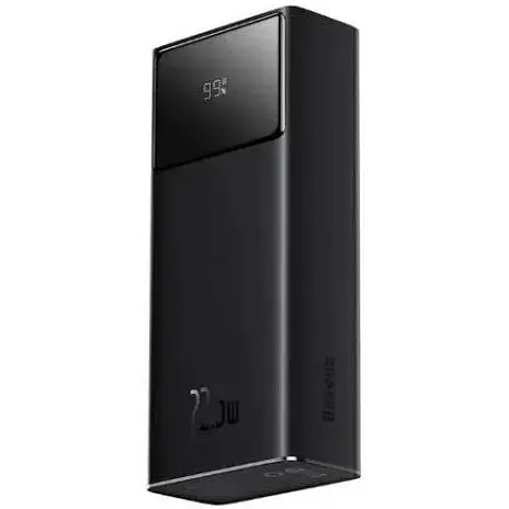 Зовнішній акумулятор Baseus Star-Lord Digital Display 30000mAh 22.5W PPXJ060101 чорний - фото 2