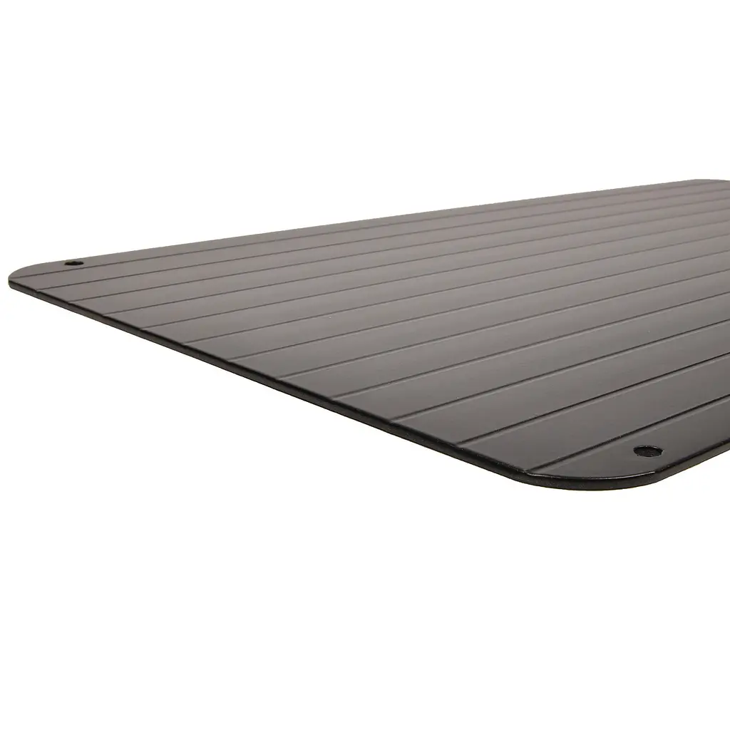Дошка для розморожування продуктів Aluminium Defrost Board, 35.5х20.5 см, алюмінієва, чорна - фото 5