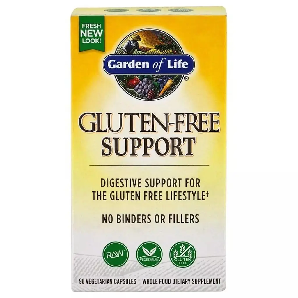 Ферменти для травлення глютена Garden of Life Gluten-Free Support 90 вегетаріанських капсул - фото 2