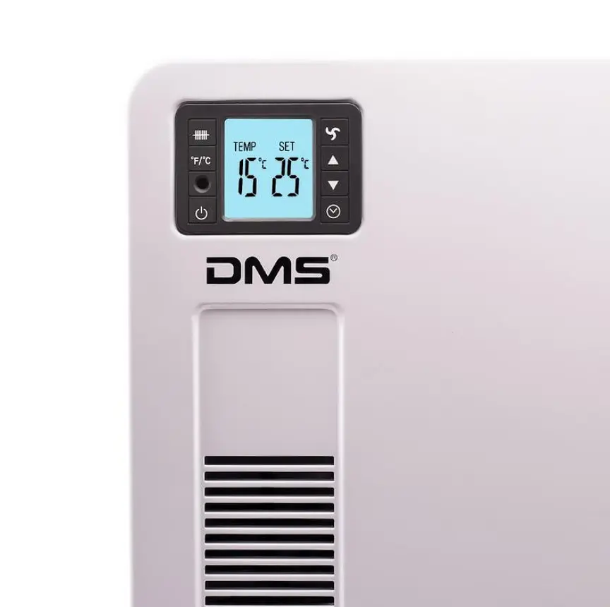 Електричний нагрівач конвектор із пультом і дисплеєм DMS EHK-2300 - фото 5