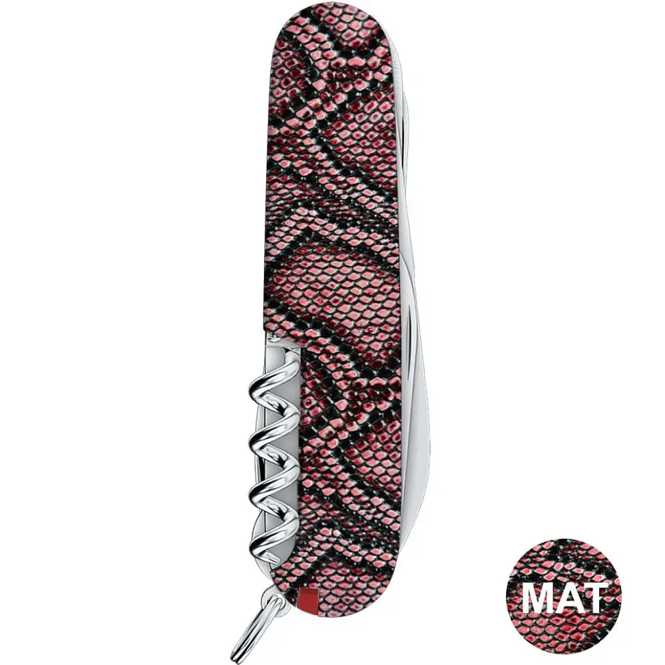 Ніж Victorinox Huntsman Design 91мм 15функ Принт Шкіра пітона - фото 5