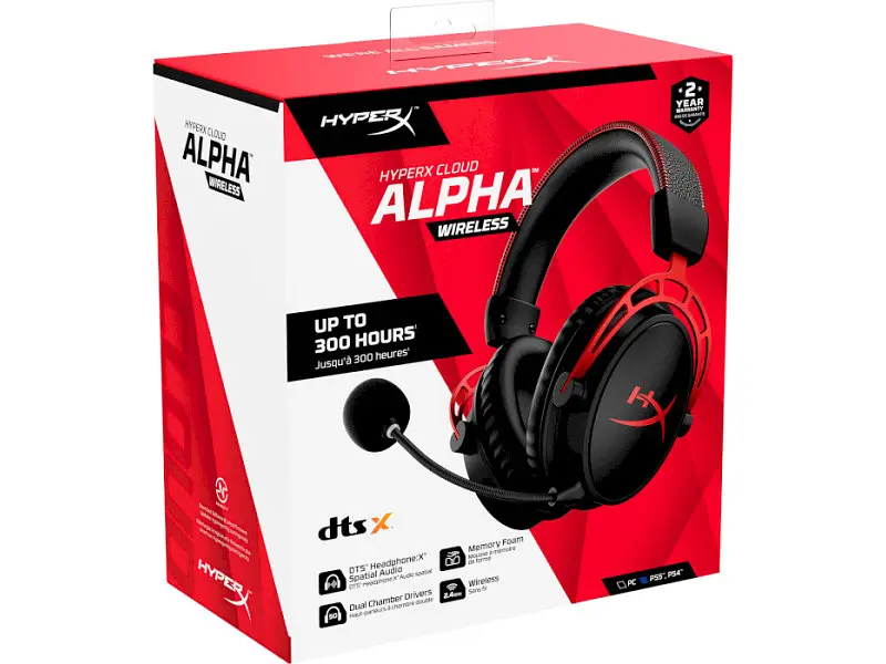Навушники HyperX Cloud Alpha Wireless Black (4P5D4AA) - фото 6