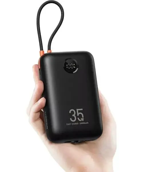 Павербанк Veger Black 30 000 mAh / 35 Вт (W3018.black) - фото 4
