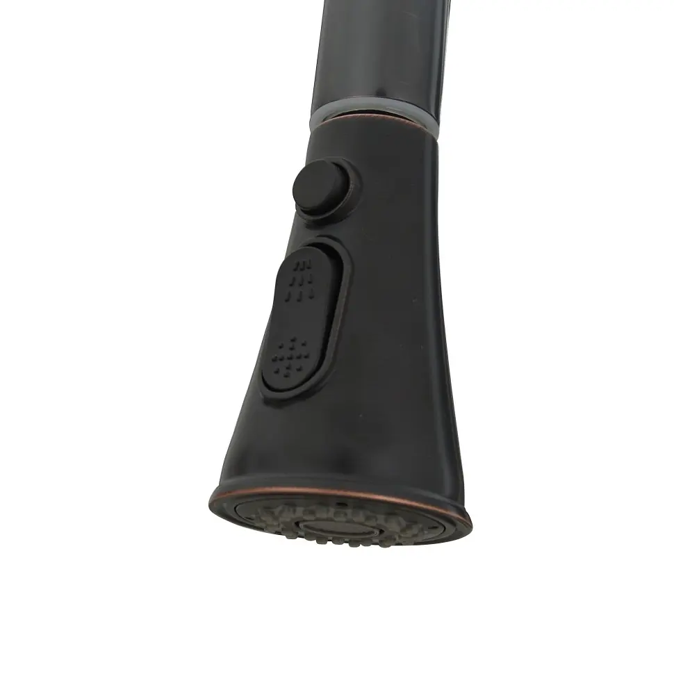 Смеситель для кухни с вытяжным изливом Rea Deco black (REA-B0182) черный матовый - фото 7