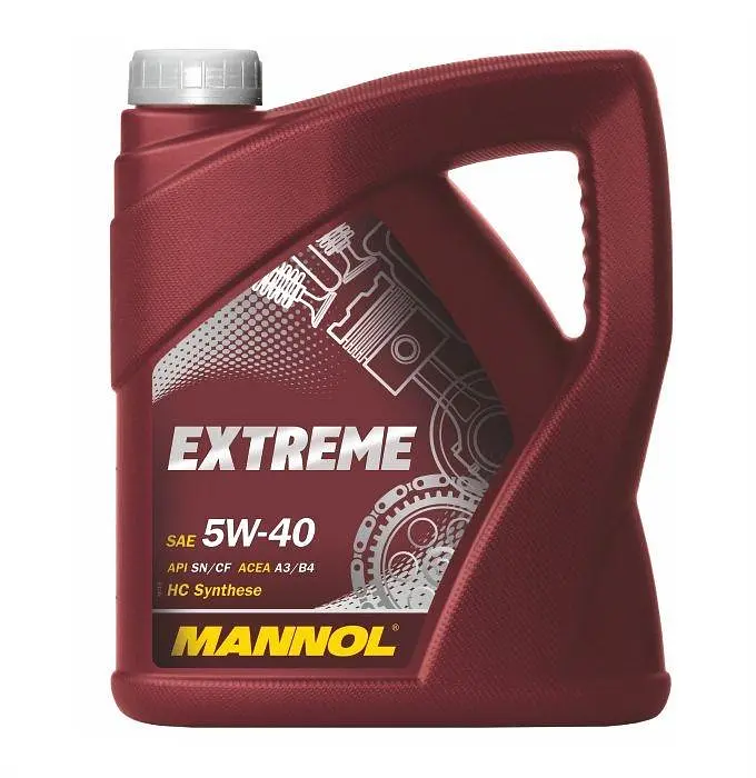 Автомобільна моторна олива MANNOL Extreme 5w-40 4л