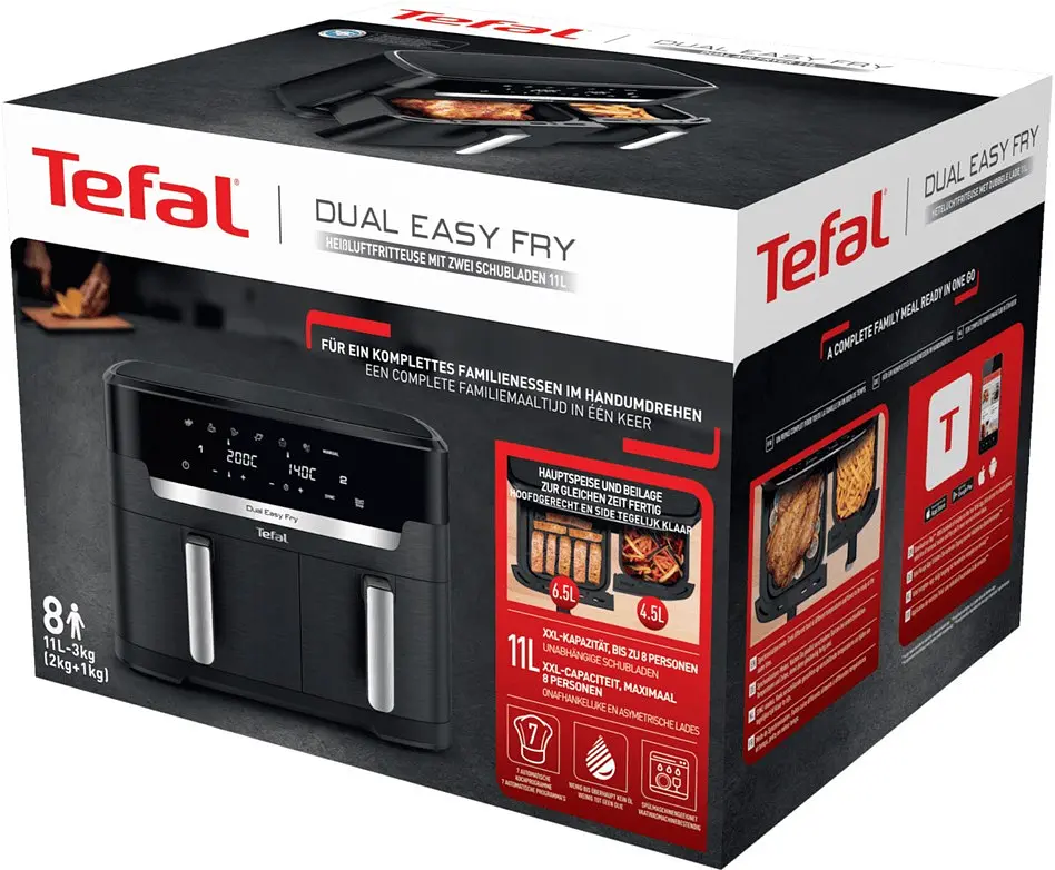 Мультипіч Tefal Dual Easy Fry XXL EY9428E0 - фото 3