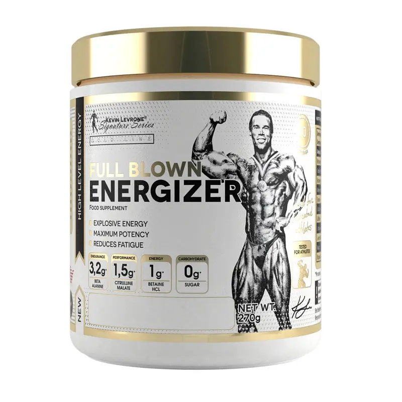 Передтренувальний комплекс Gold Line Full Blown Energizer, 270 грам - Фруктовий пунш Kevin Levrone vit0004228