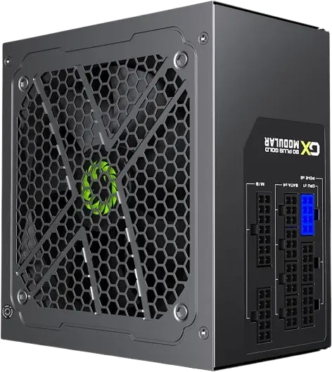 Блок живлення GameMax GX-650 Modular 650W 80+ Gold Black (GX-650 Modular) - фото 3