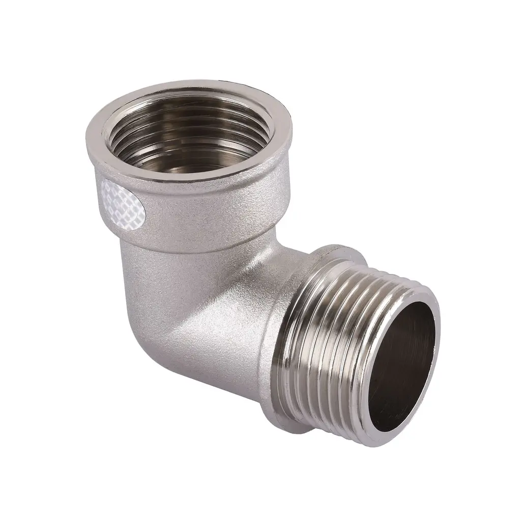 Кутник Solomon 1/2″ нікель ЗВ 8200L 000010531 - фото 2