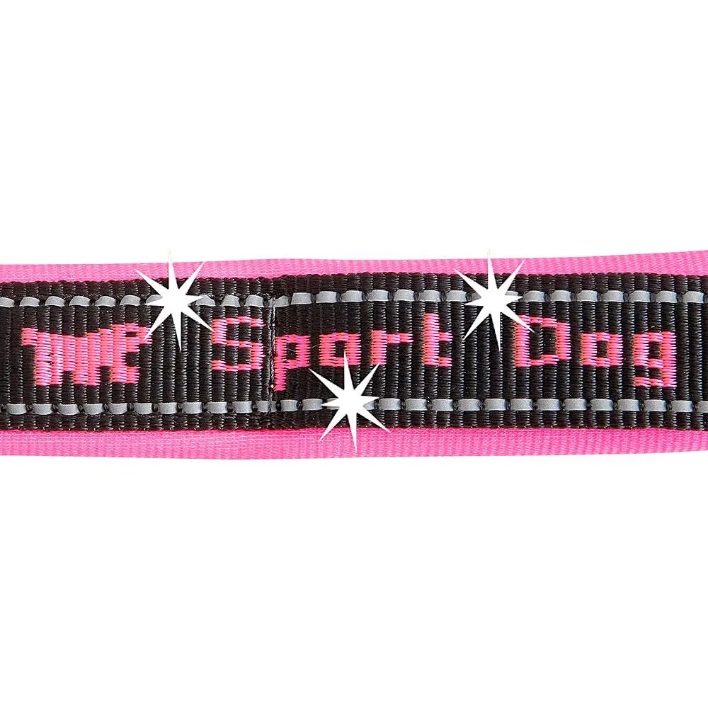 Повідець для собак Ferplast Sport Dog Matic G25/120 рожевий нейлоновий 2.5х120 cм 78004416 - фото 5