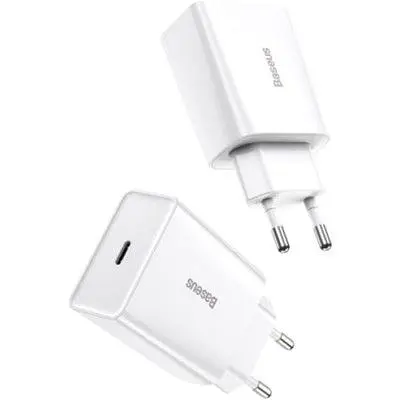 Зарядний пристрій Baseus Speed Mini Quick Charger White (CCFS-SN02) - фото 5