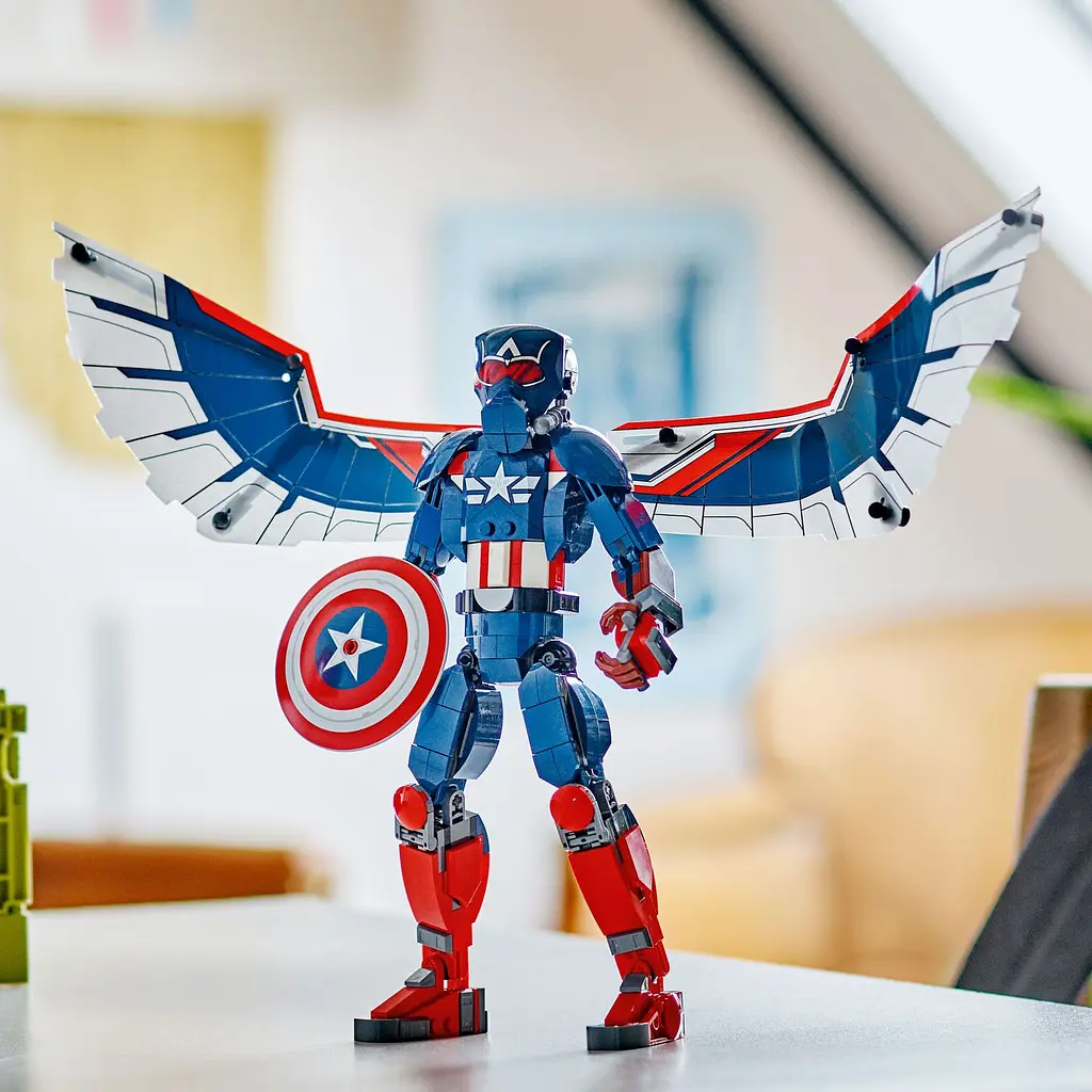 Конструктор LEGO Marvel Фігурка Нового Капітана Америка для складання, 359 деталей (76296) - фото 6