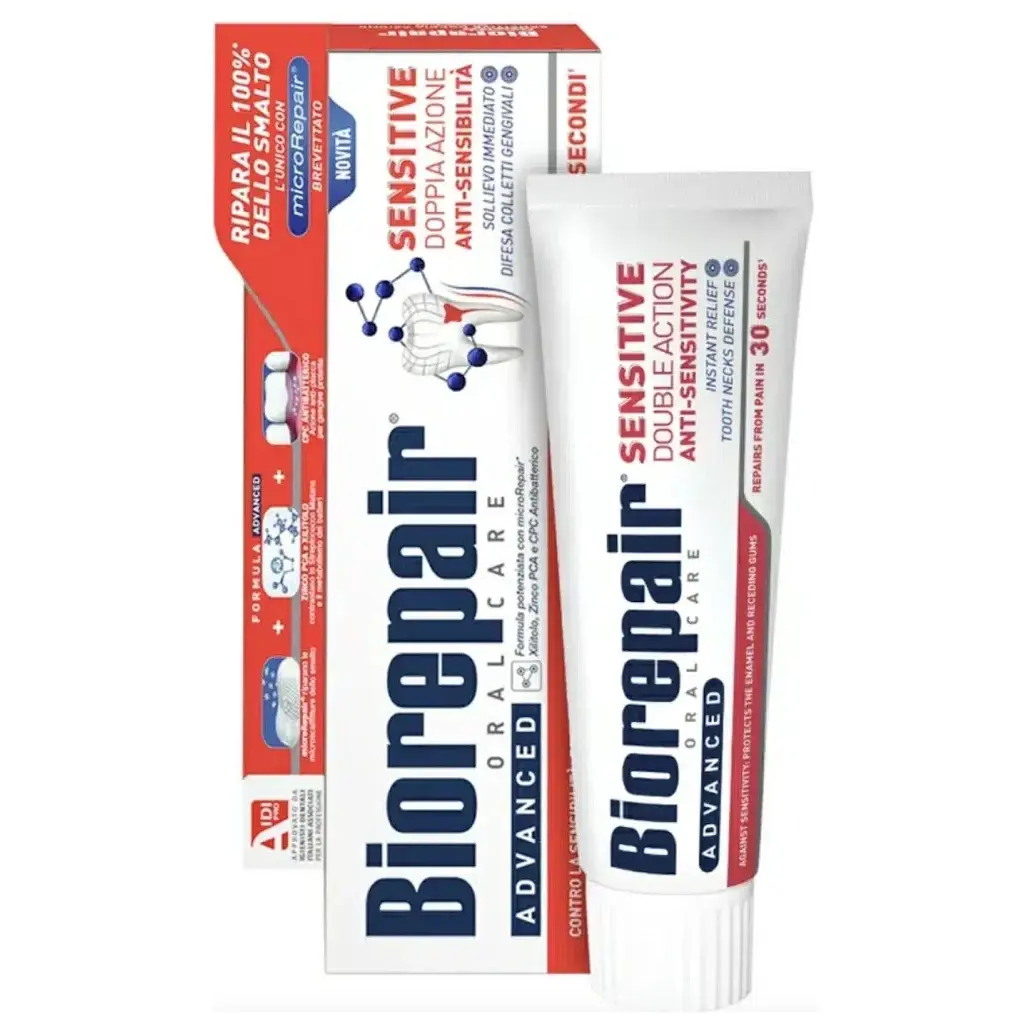 Зубна паста Biorepair Швидке позбавлення від чутливості 75 мл (8017331048443/8017331095416) - фото 2