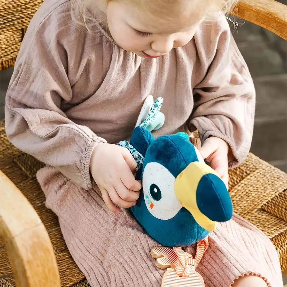 Іграшка Lilliputiens Тукан Пабло з розвиваючими елементами (83268) - фото 4