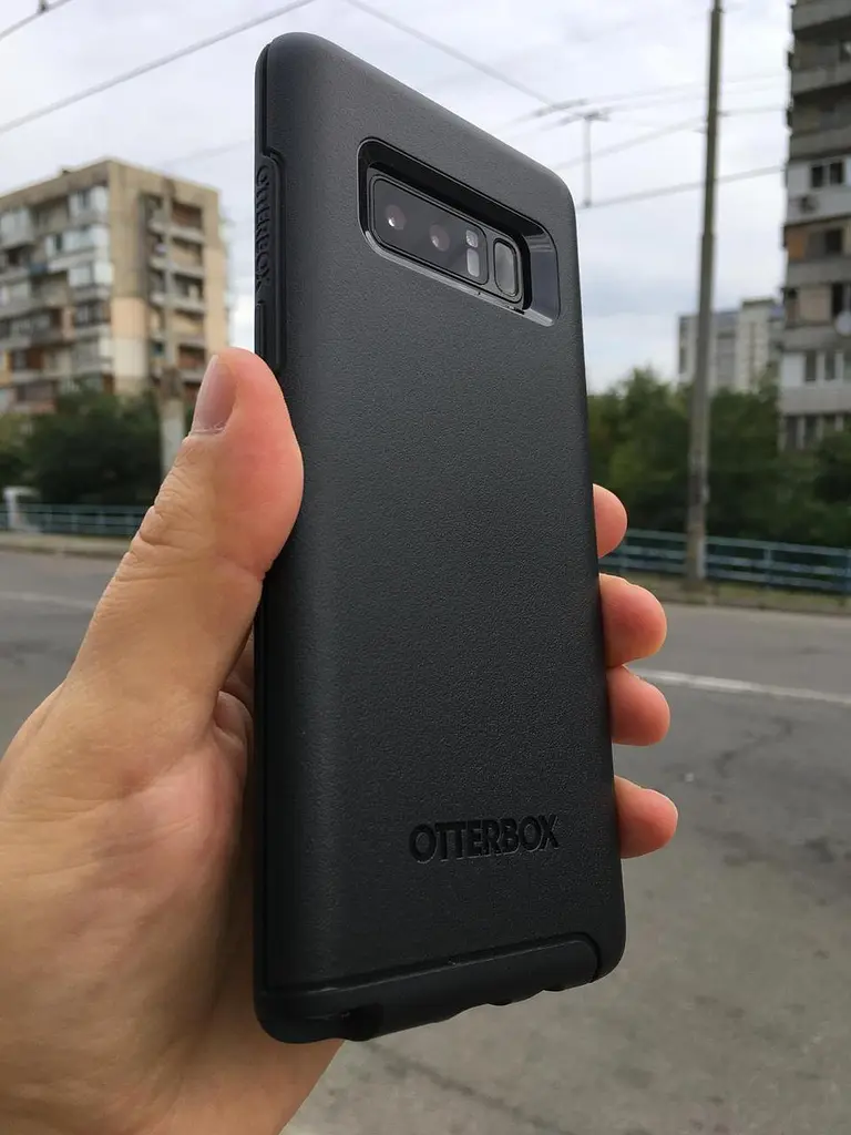 Чохол протиударний OtterBox Symmetry Series Samsung Galaxy Note 8 SM-N950 Black - фото 8