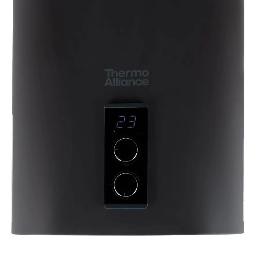 Водонагрівач електричний Thermo Alliance, 2 кВт, мокрий ТЕН, 80 л плоский, вертикальний, прямокутний, сірий (DT80V20G(PD)/2G) - фото 4