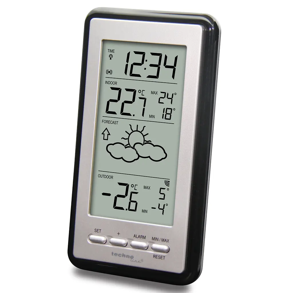Метеостанція Technoline WS9130 Silver/Black (WS9130), Сріблястий - фото 12