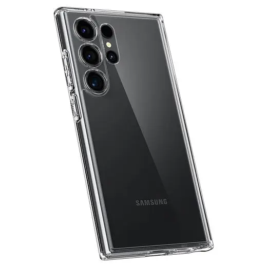 Прозрачный чехол Spigen Ultra Hybrid Crystal Clear для Samsung Galaxy S24 Ultra (ACS07292) - фото 6