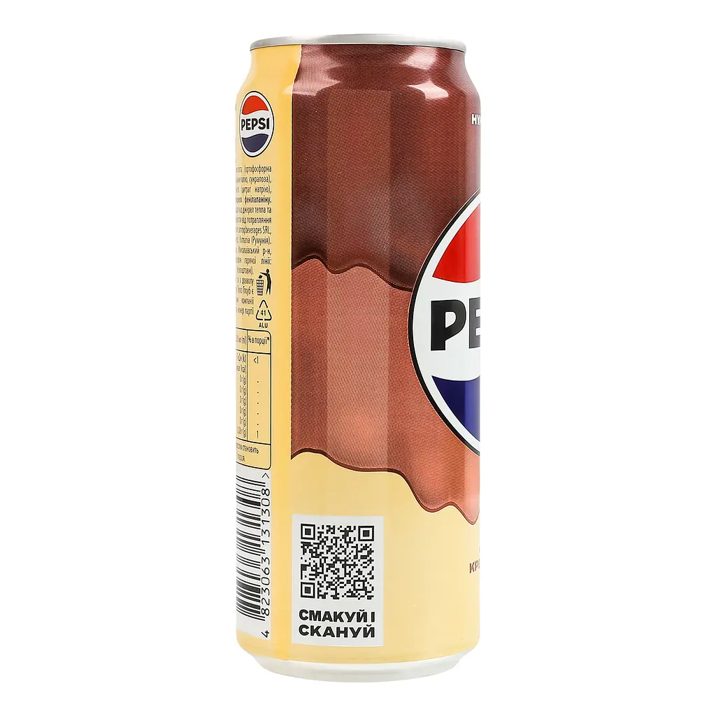 Уцінка. Напій Pepsi крем-сода безалкогольний сильногазований з/б 330 мл duplication - фото 2