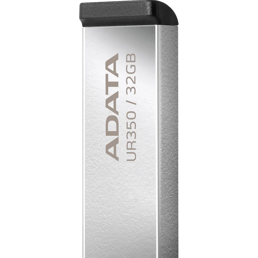 USB флеш накопичувач ADATA 32GB UR350 Silver-Black USB 3.2 (UR350-32G-RSR/BK) - фото 3