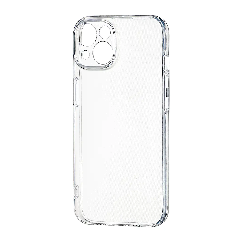Чохол Silicone Case WS Protected Camera iPhone 14 Прозорий