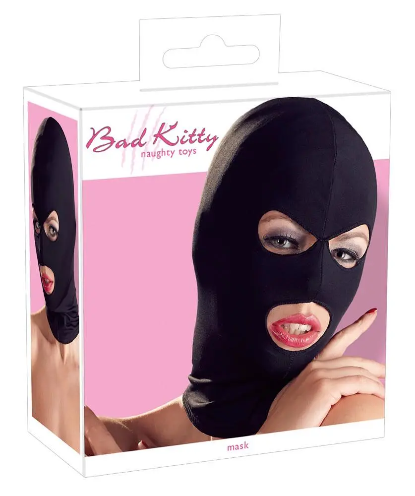 Маска Bad Kitty Naughty Toys Hood OS черный - фото 3