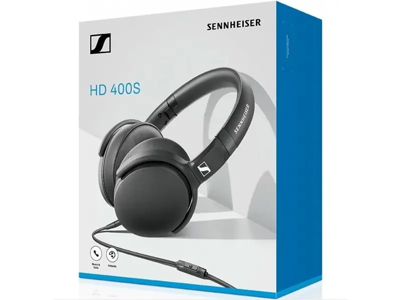 Навушники Sennheiser HD 400S Black (508598) - фото 5