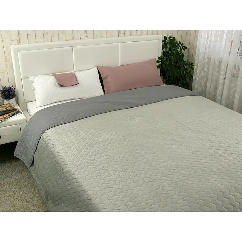 Подушка Руно Spanish style силіконова 40х80 білий (307Spanish style_purple) - фото 2