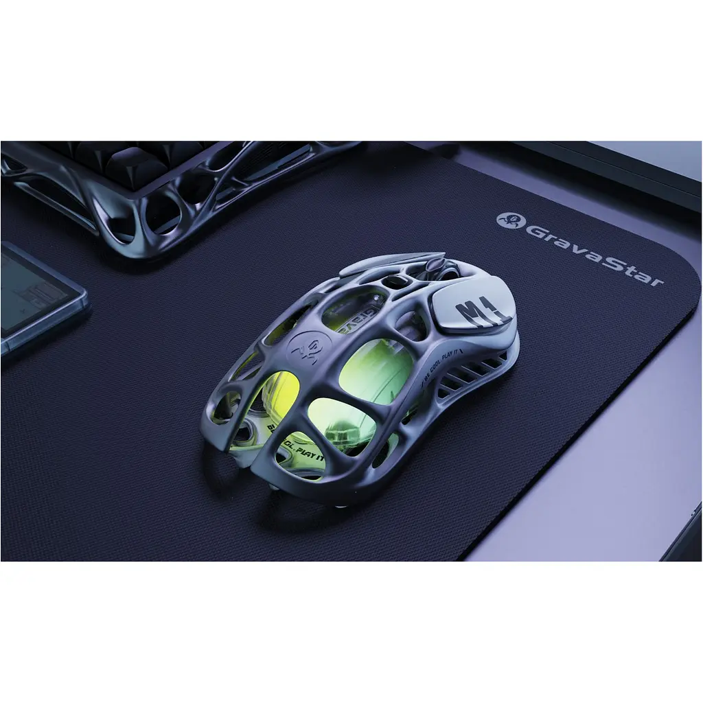 Мышь GravaStar Mercury M1 Pro Gunmetal Gray [GRAVASTARM1PRO_GRY] [111304] - фото 7