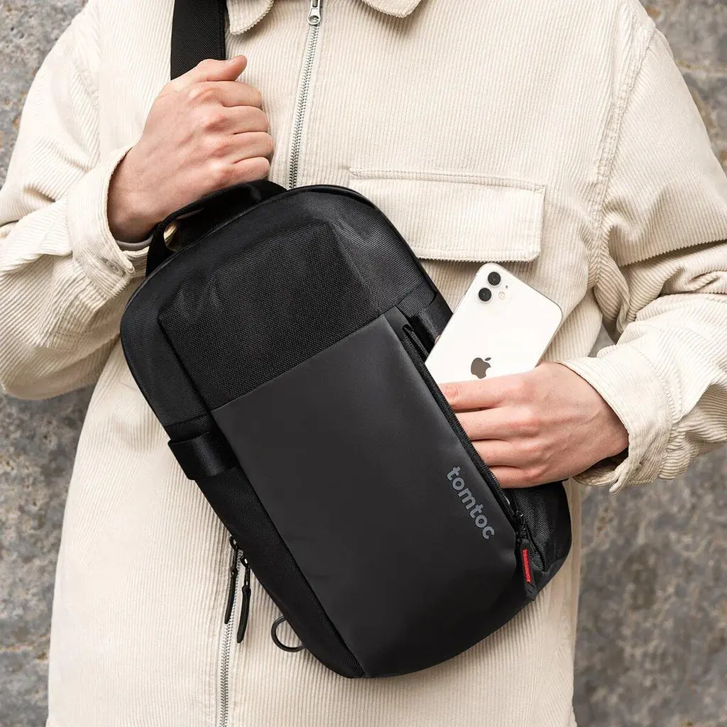 Сумка для ноутбука Tomtoc Navigator-T24 Sling Bag Black 14 Inch/7L T24M1D1 - фото 7