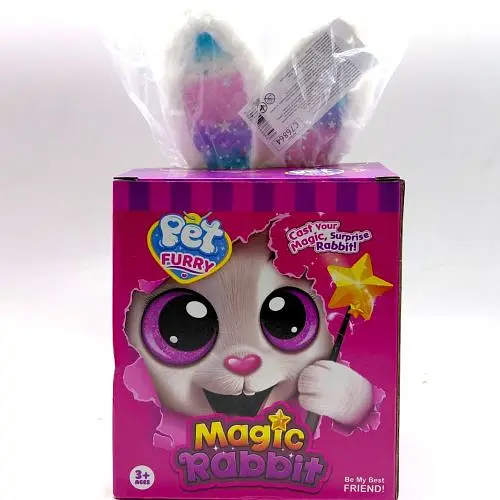 М’яка іграшка Magic Rabbit (білий) - фото 2