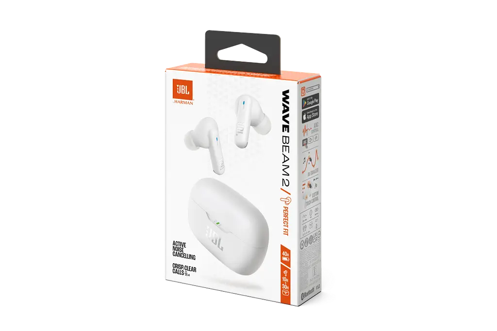 Наушники JBL Wave Beam 2 (JBLWBEAM2WHT) белые - фото 8