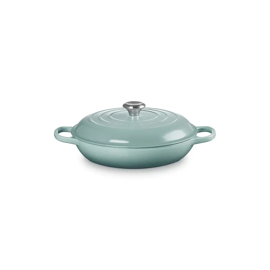 Каструля Le Creuset Signature Cast Iron Shallow Casserole 21180307174430 3.5 л 30 см м'ятна - фото 2