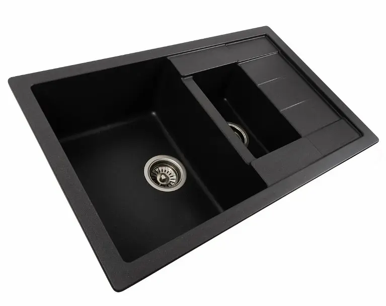 Кухонна мийка Platinum 7850W TOSKANA матовий Моріон (SP000040860) - фото 4