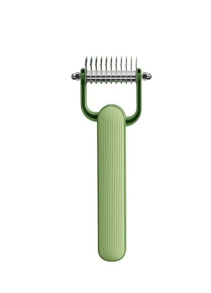 Щітка для вичісування шерсті тварин Good Idea Pet Comb для котів і собак масажна  - фото 2