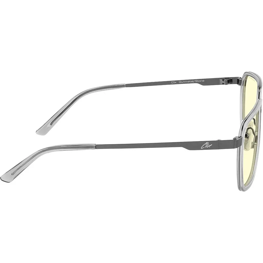 Комп'ютерні окуляри Gunnar Clix Gaming Goggles Gunmetal Stone Amber [176822] - фото 3