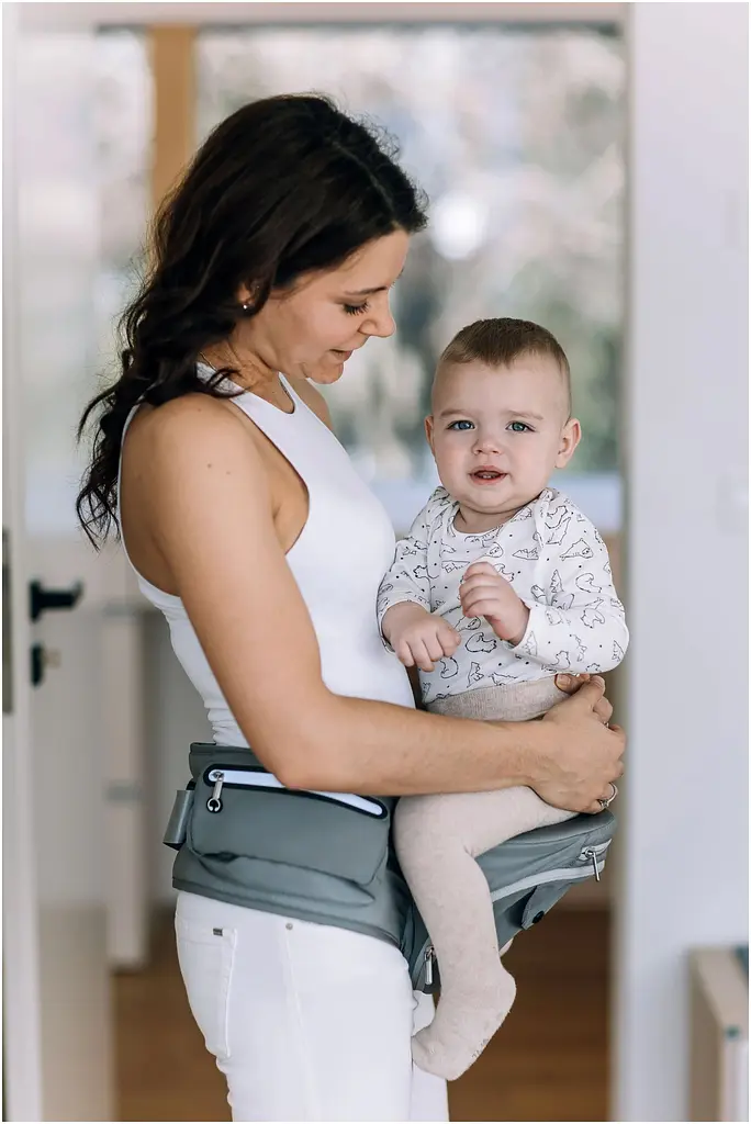 Сумка-кенгуру FreeON Easy Move 6 в 1 серая - фото 5