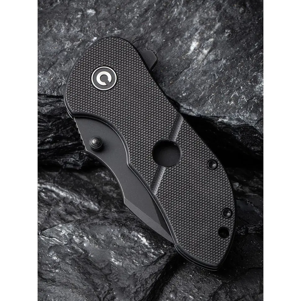 Нож складной карманный Civivi Gordo, (6.4 см) D2/G10 черный - фото 13
