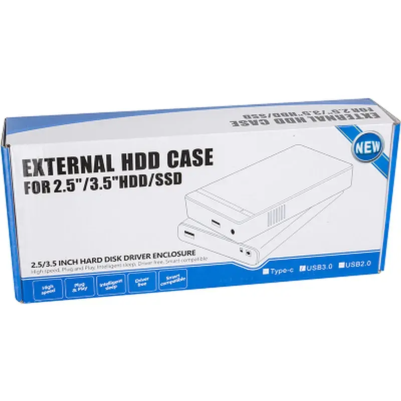 Кишеня зовнішня PowerPlant HDD 2.5" USB3.0 (HC380213) - фото 2