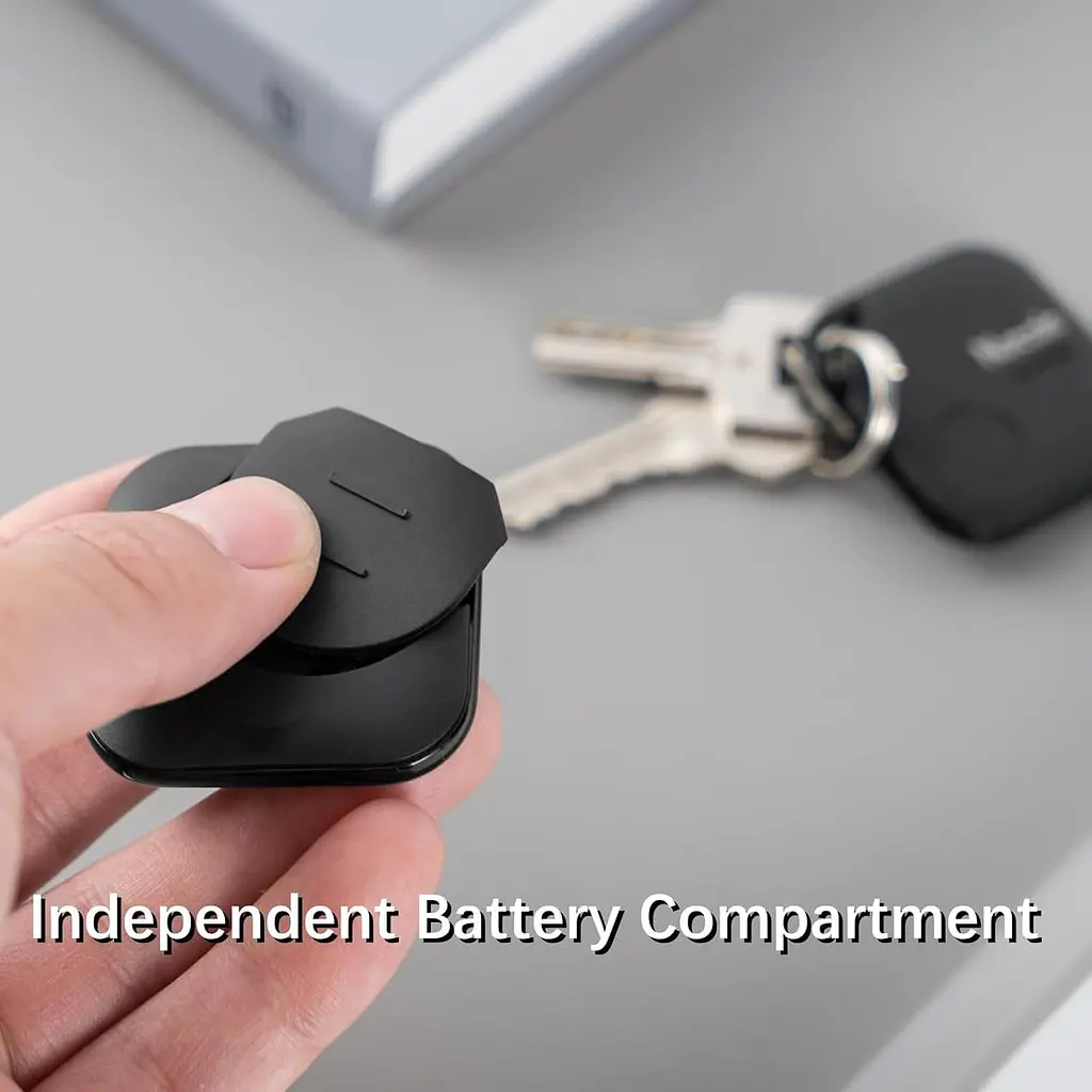 Локатор Nutale Air Pro Key Finder Tag Black - Тільки IOS - 1 шт. Bluetooth Item Finder Tracker Item Locator - Робота з iPhone - фото 3