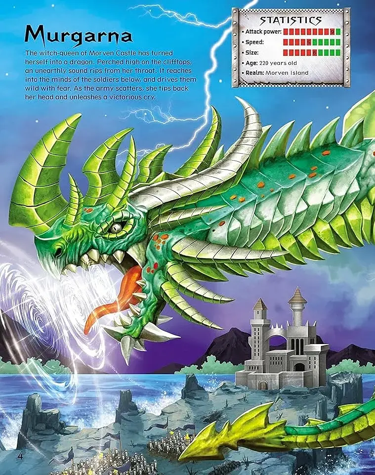 Build Your Own Dragons. Sticker Book - фото 4