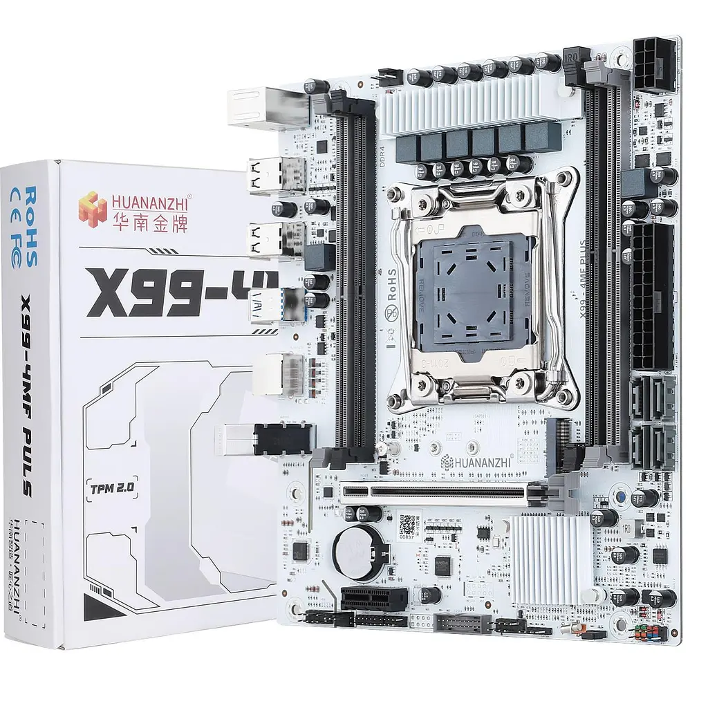 Материнська плата Huananzhi X99-4MF PLUS (HZH-X99-4MFPLUS) - фото 4