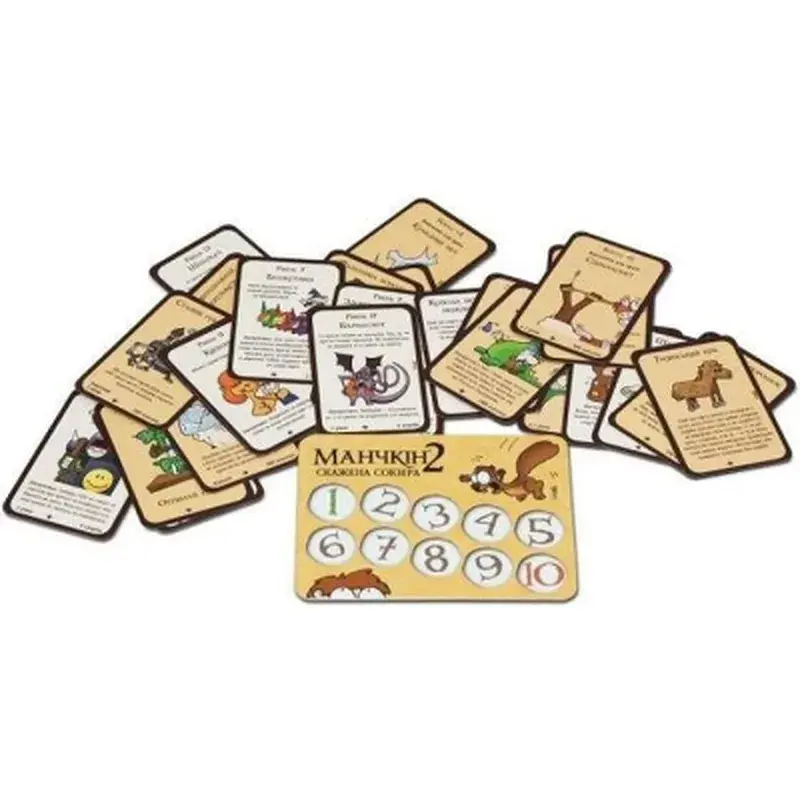 Настільна гра Третя Планета Манчкін 2. Скажена Сокира (Munchkin 2: Unnatural axe) українська (10504) - фото 5