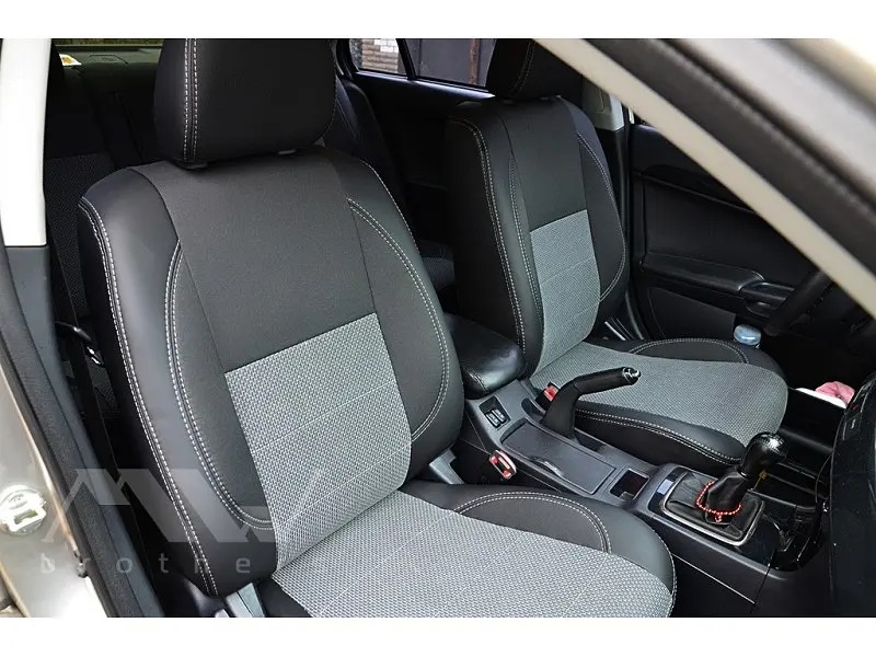 Авточохли модельні MW Brothers для Mitsubishi Lancer X Sportback c 2008 - фото 7