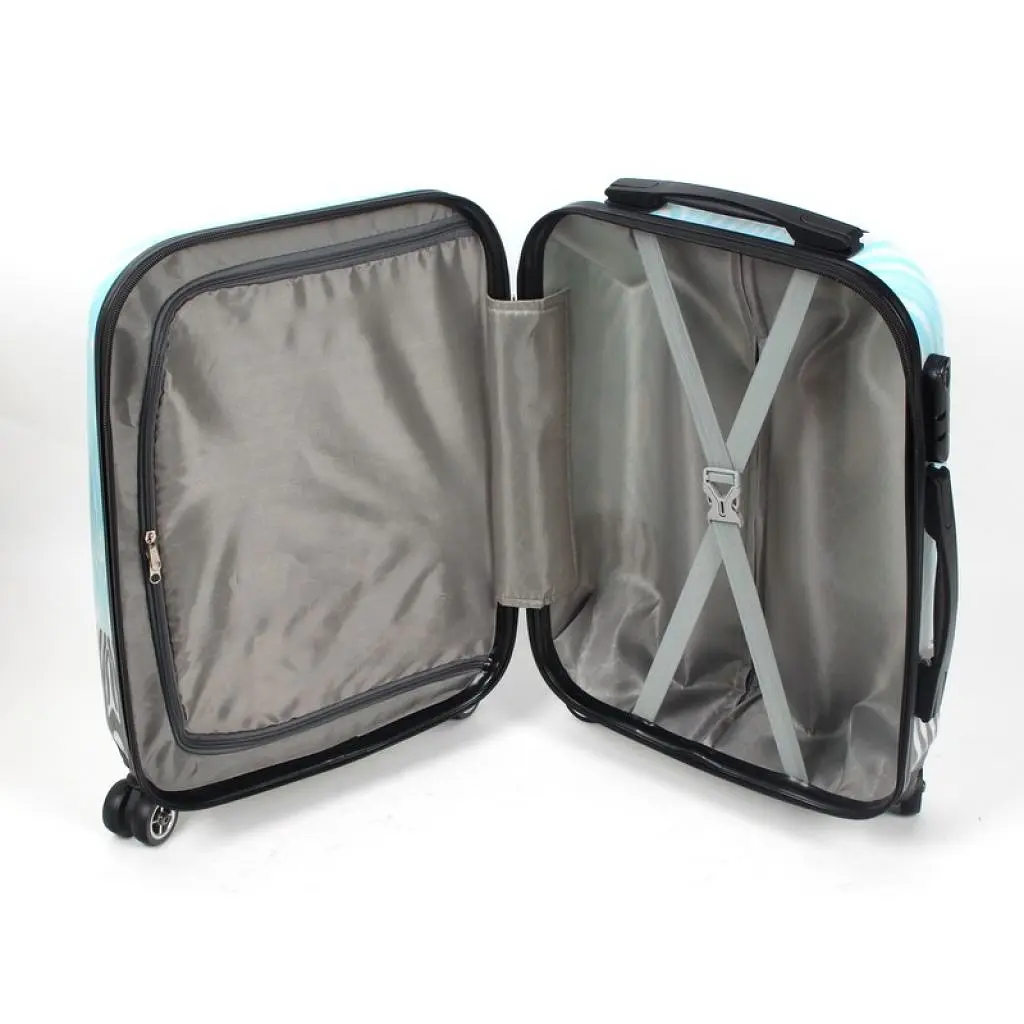 Валіза Worldline Airtex 809/cat колір голубий розмір маленький S - фото 2