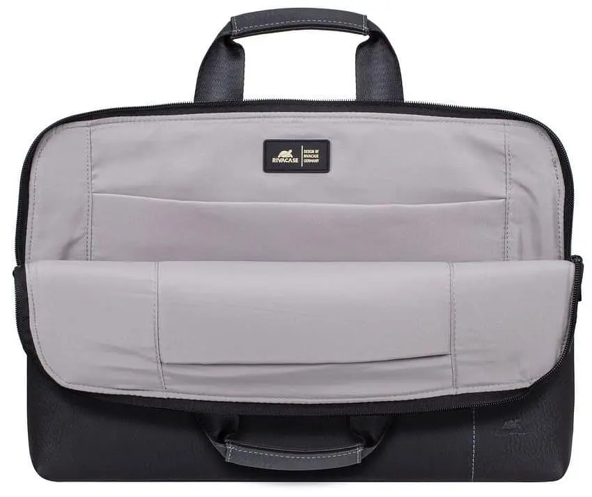 Сумка для ноутбука Rivacase 15.6" Black (8930PU) (8930PUblack) - фото 7