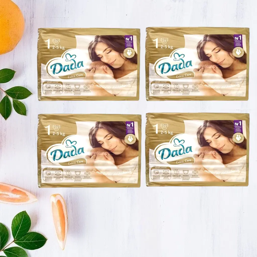 Підгузки Dada Extra Care 1 2-5кг 104 шт