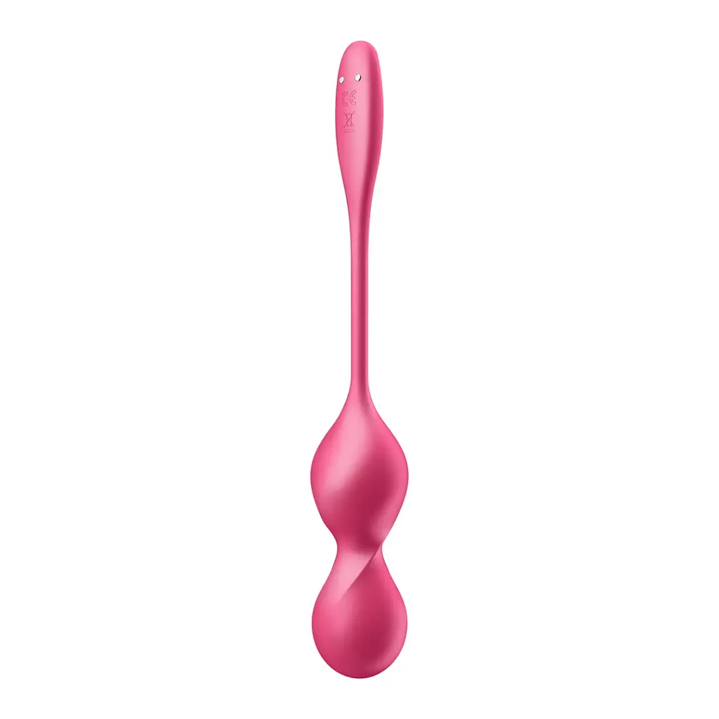 Вагінальні кульки Satisfyer Love Birds 2, 22.2 см, рожевий - фото 2