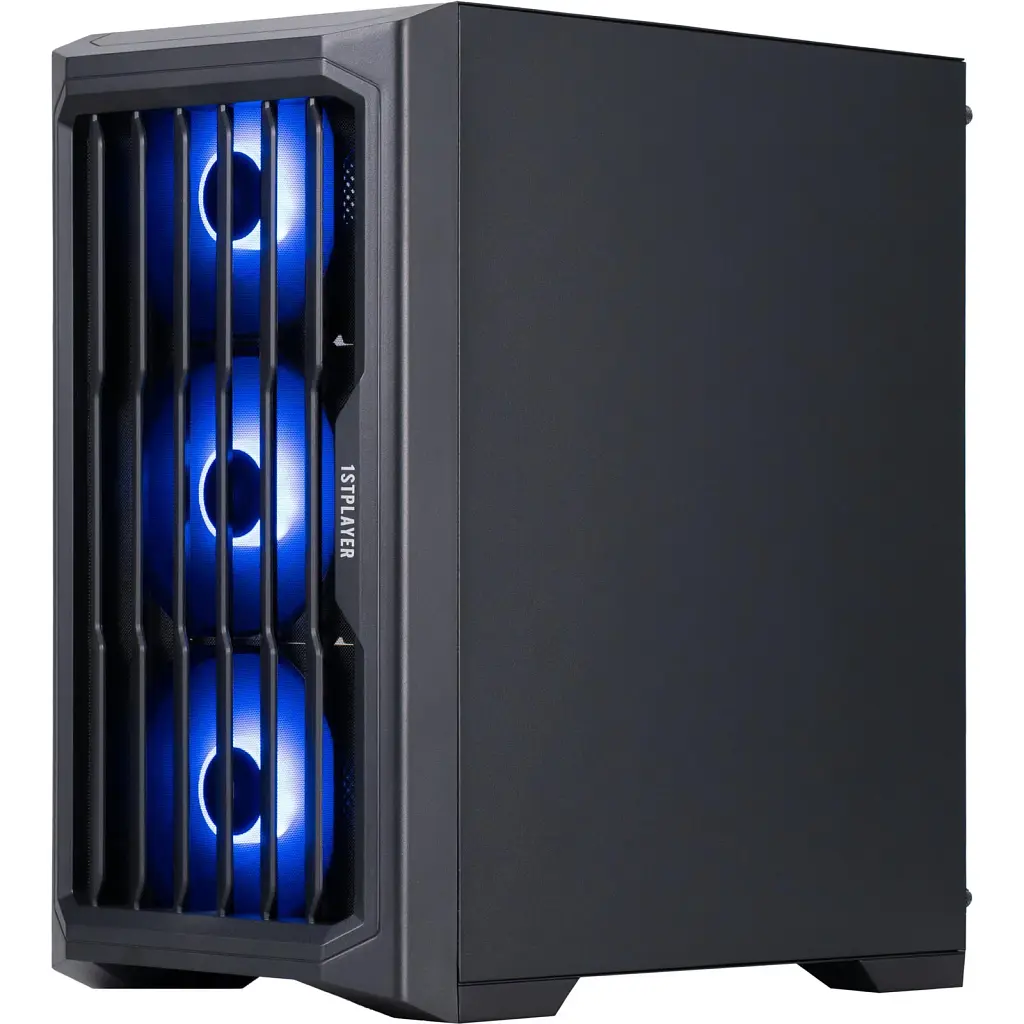Корпус для ПК 1stPlayer H2-BK-4F7 - фото 6